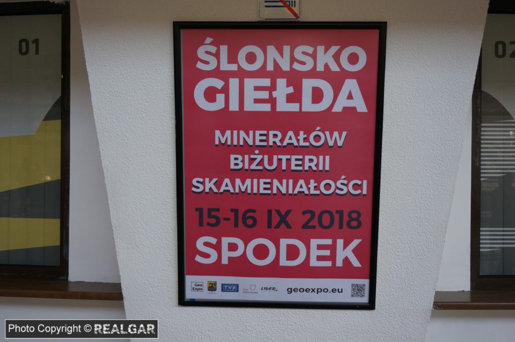 giełda minerałów katowice 2018