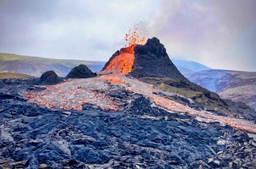 islandia wycieczka wulkan lawa od wulkanów do minerałów