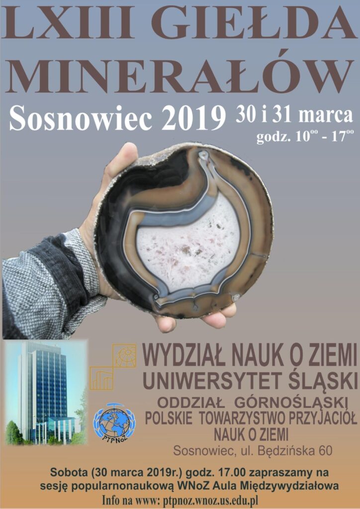 63 giełda minerałów sosnowiec