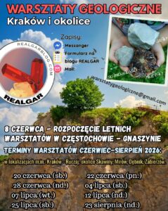 kiedy warsztaty geologiczne