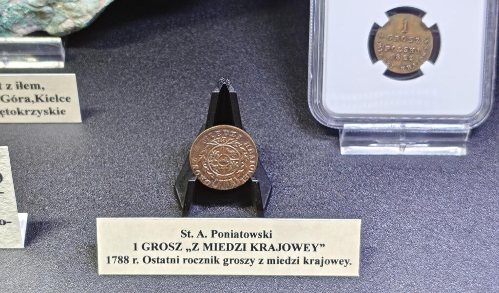grosz z miedzi krajowey